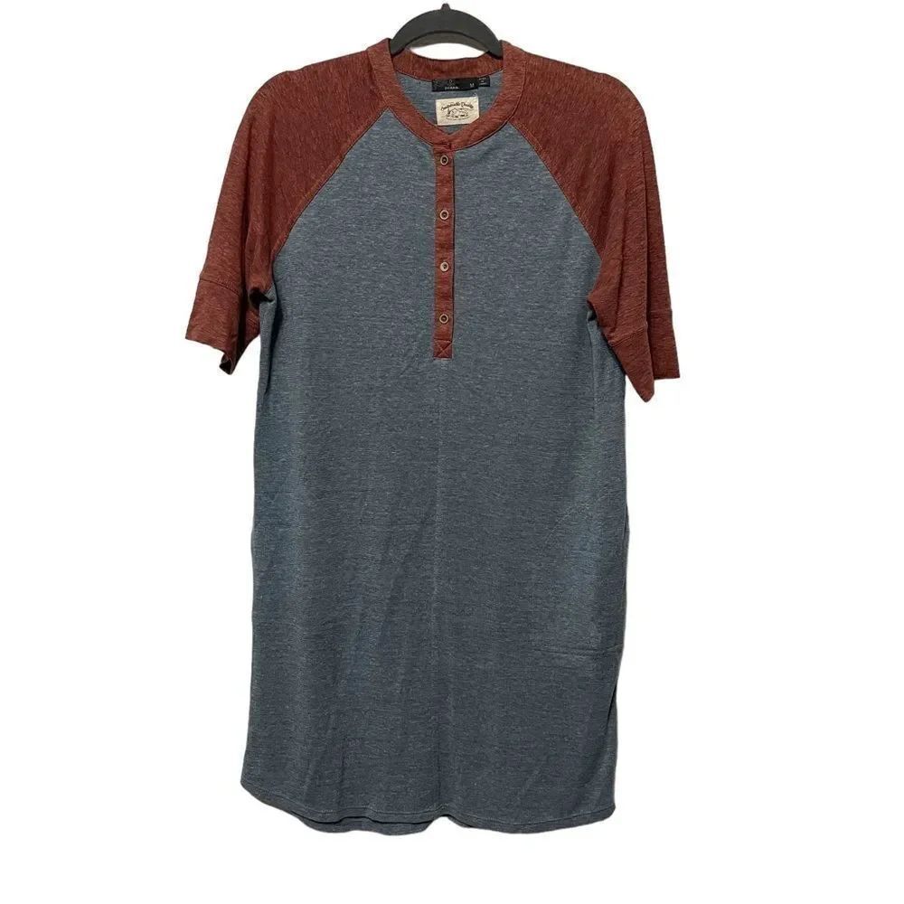 PRANA Women’s Cozy Up Henley Dress M
